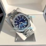 Copy Patek Philippe 5167 Aquanaut Blue Dial Diamond Bezel Watch 40MM